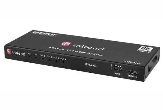  Фото усилитель-распределитель intrend itr-4h3 hdmi 1:4 - фото 3