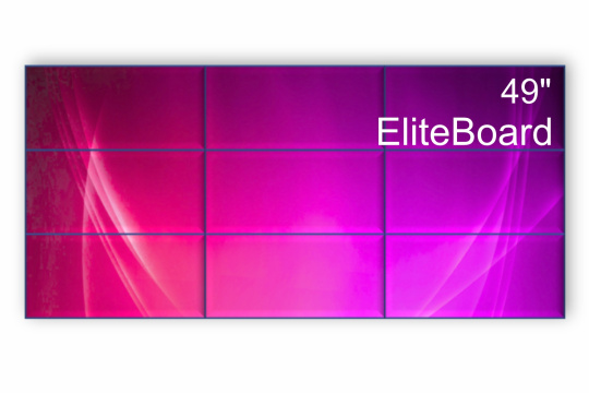 Изображение Видеостена 3x3 EliteBoard 49" BA-49C5
