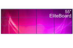 Фотография видеостена 4x3 eliteboard 55" pk557ffln - фото 2  Фото видеостена 4x3 eliteboard 55" pk557ffln - фото 2