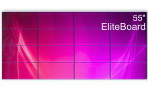  Фото видеостена 4x4 eliteboard 55" pk557fdln - фото 2