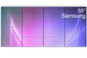  Фото видеостена 4x4 samsung 55" vm55c-r - фото 2
